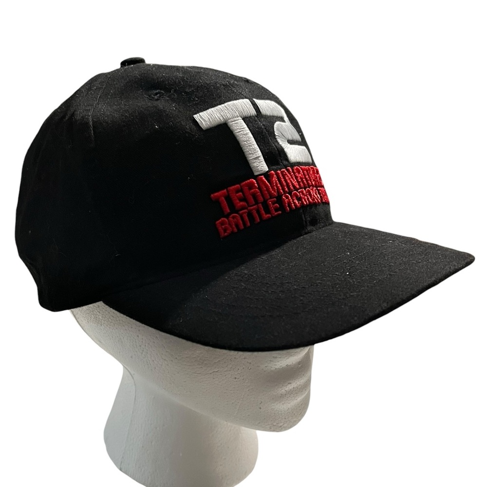 1997 Vintage Universal Studios Terminator 2: Battle Across Time Snapback Cap